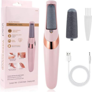 Smooth Pedicure Wand, Electric Foot Callus Remover Rechargeable Pedicure Tool Callus Remover for Feet Electronic Foot File Pedicure Kits, Pedi Feet Care for Removes Dry Hard & Dead Skin Ideal Gift